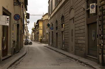 Image showing Narrow Street in an Italian Town