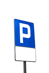 Image showing parking sign