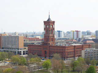 Image showing Rotes Rathaus, Berlin