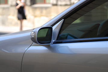 Image showing rear view sie mirror