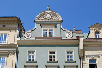 Image showing old house on the Main Square in Cracow