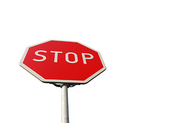 Image showing Stop sign 