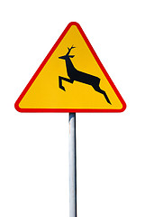 Image showing wild animals sign