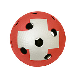 Image showing Floorball Ball Switzerland