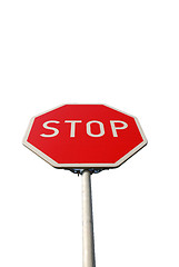 Image showing Stop sign 