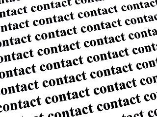 Image showing contact