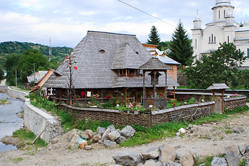 Image showing Traditional house in Botiza