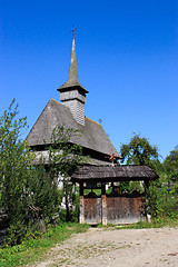 Image showing Old wooden church in Salistea de Sus, Maramures