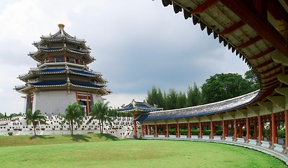 Image showing Pagoda. Traditional Chinese Temple