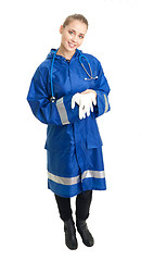 Image showing Woman paramedic