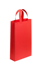 Image showing Color, red shopping bag
