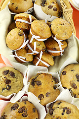 Image showing Choc Chip Muffins
