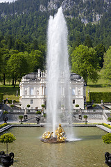 Image showing castle linderhof