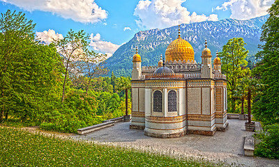 Image showing castle linderhof