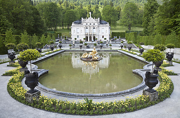 Image showing castle linderhof