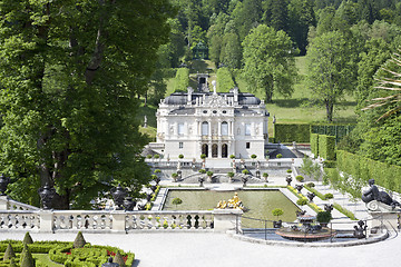 Image showing castle linderhof