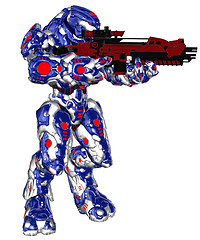 Image showing Scifi alien robot