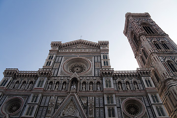 Image showing Facade of Florence Cathedral