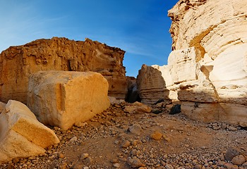 Image showing Sandstone rocks in the desert