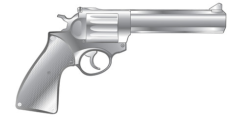 Image showing silver gun