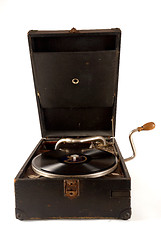 Image showing Vintage gramophone