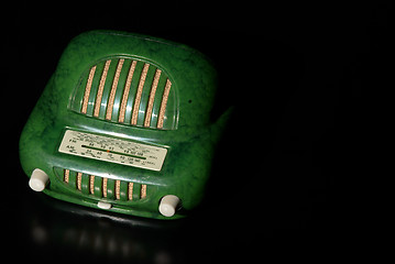 Image showing Vintage radio