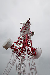 Image showing Telecomunication tower