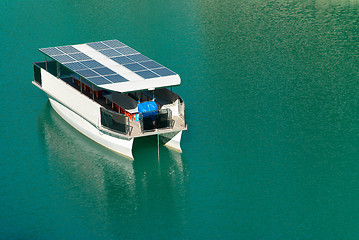 Image showing Solar boat