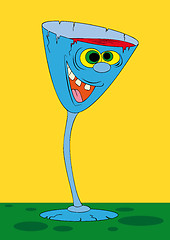 Image showing drunken cup