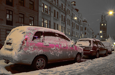 Image showing Snow Car