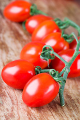 Image showing tomatoes bunch