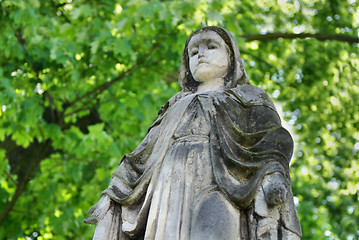 Image showing holy mary statue