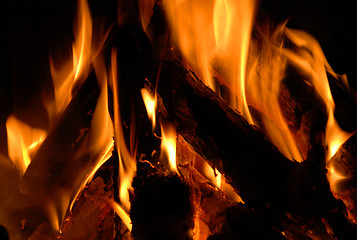 Image showing fire flames