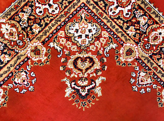 Image showing oriental carpet