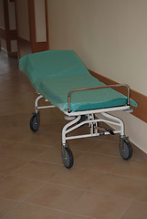 Image showing hospital bed