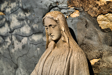 Image showing holy mary statue