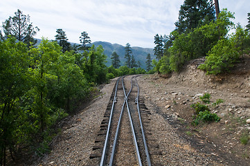 Image showing Railroad tracks