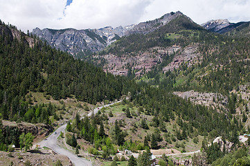 Image showing Mountain road