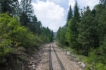 Image showing Railroad tracks