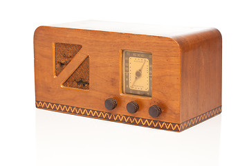 Image showing Vintage 1940's Radio