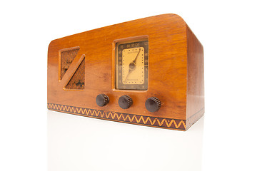 Image showing Vintage 1940's Radio