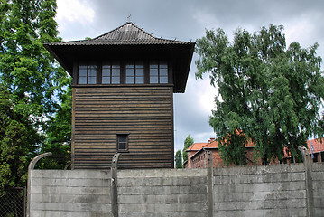 Image showing Auschwitz Birkenau concentration camp