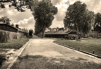 Image showing Auschwitz Birkenau camp