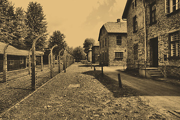 Image showing Auschwitz Birkenau camp