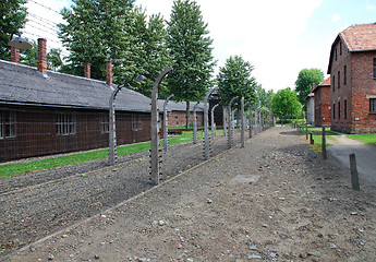 Image showing Auschwitz Birkenau concentration camp