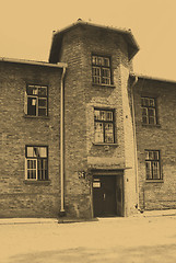 Image showing Auschwitz Birkenau camp