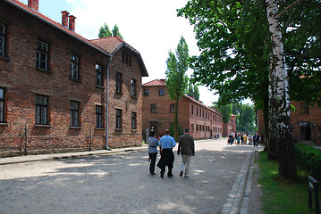 Image showing Auschwitz Birkenau concentration camp