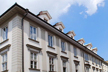 Image showing old house on the Main Square in Cracow