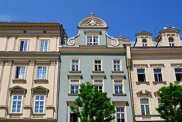 Image showing old house on the Main Square in Cracow