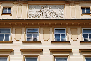 Image showing old house on the Main Square in Cracow